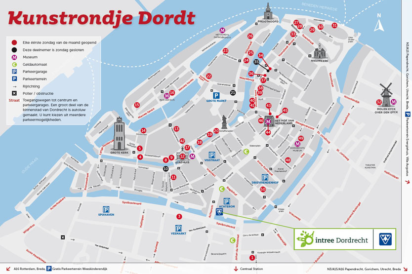 Plattegrond Kunstrondje