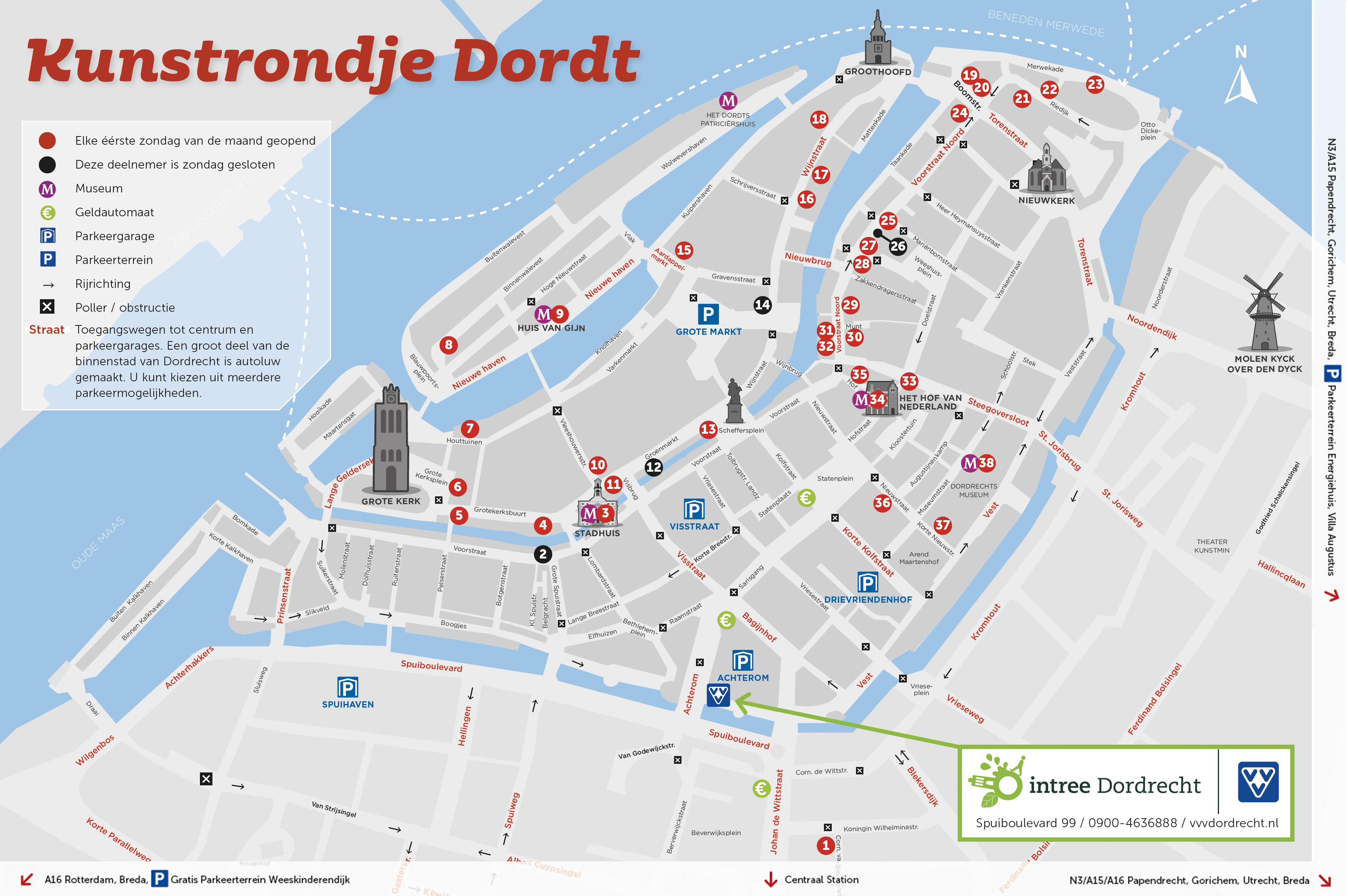 Plattegrond Kunstrondje